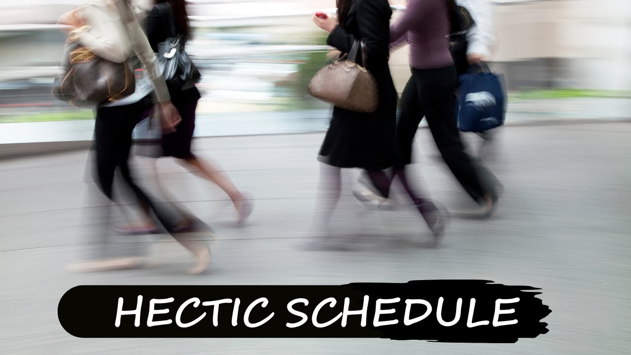 Hectic Schedule (Music Video)  - Techno Peak Time / Driving