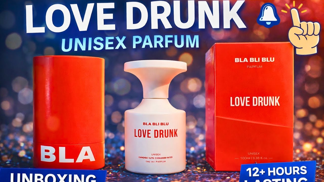 Bla Bli Blue Love Drunk Perfume Unboxing & Review | Long-Lasting Unisex Parfum 💙