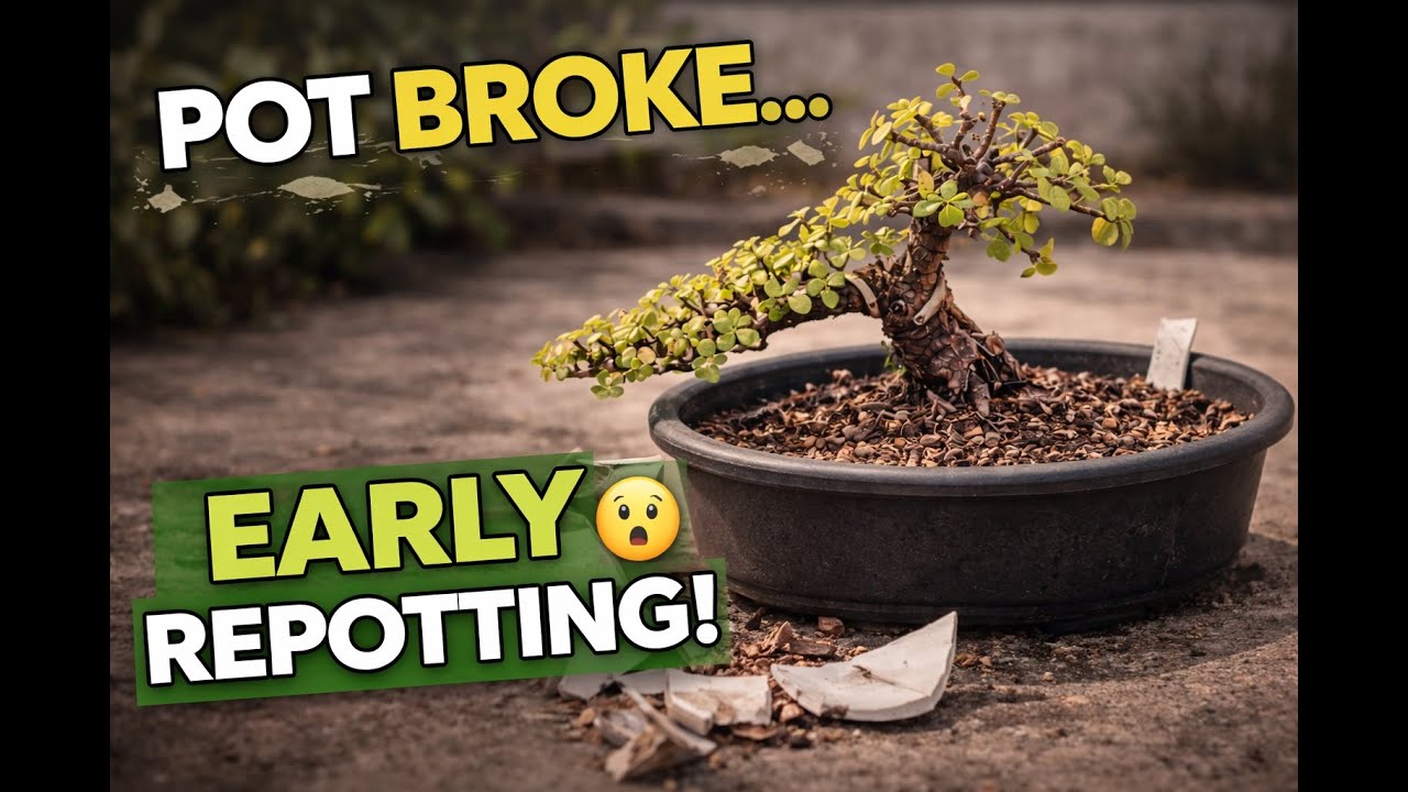 This Bonsai Wasn’t Meant to Be Repotted Yet… But Nature Had Other Plans