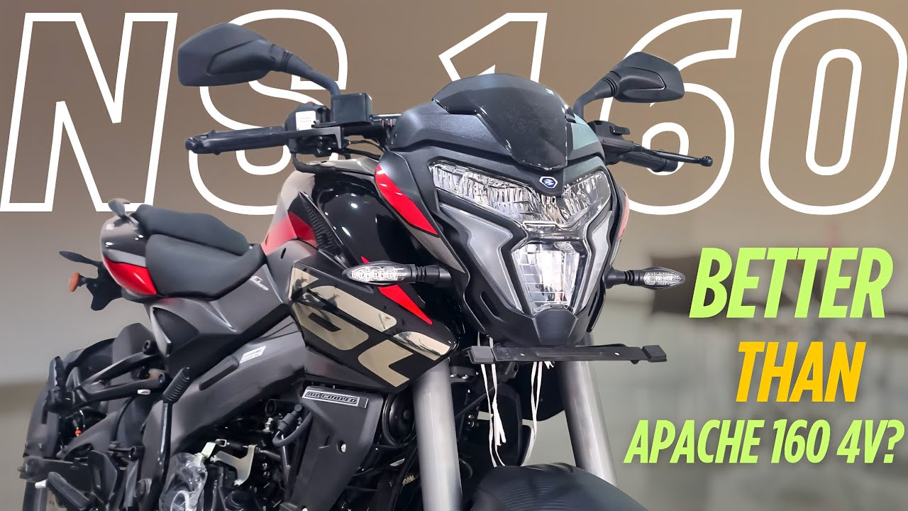 Bajaj Pulsar NS 160 Review in Telugu | Worth buying over the Apache 160 4V. @motoboyvk 