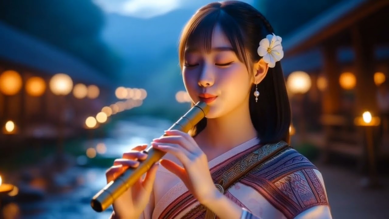 A Magical Flute Sound Under the Full Moon