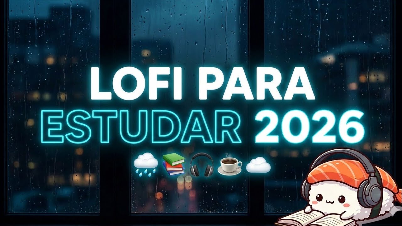Lofi para Estudar ou Jogar Relax 2026 | Sushi DJ Chill Beats Mix | 1 Hora 