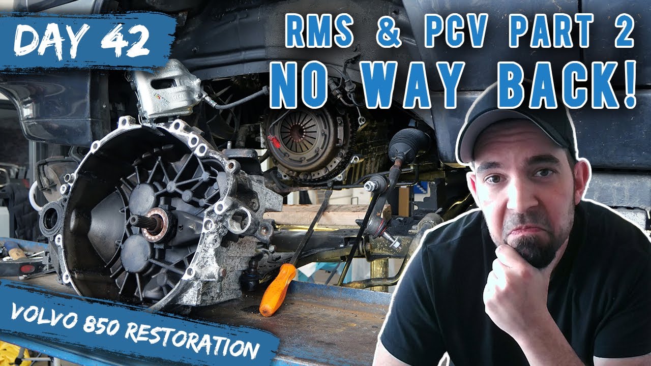 Volvo 850 Restoration - Rear Main Seal & PCV Repair PART 2