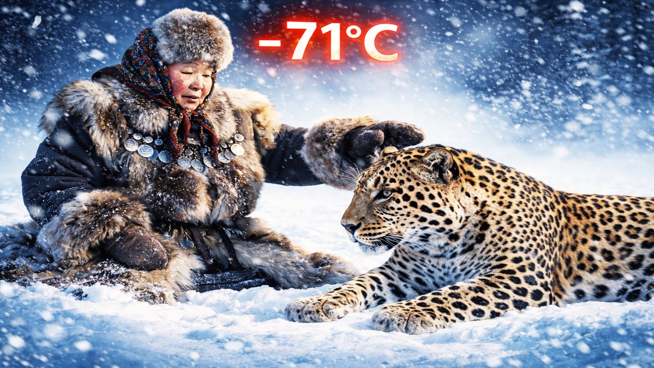 Frozen at -71°C: The Leopard That Crawled to Her Porch