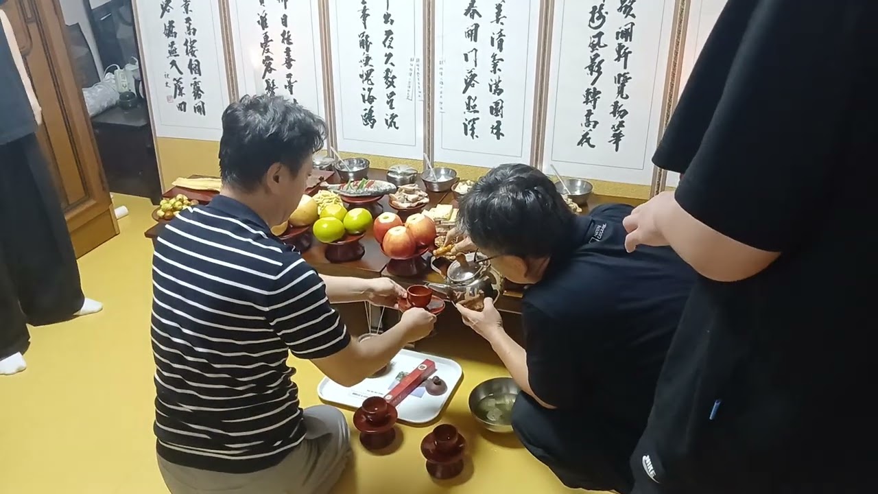 추석 차례 지내기 경주김씨 상촌공파 22세손 