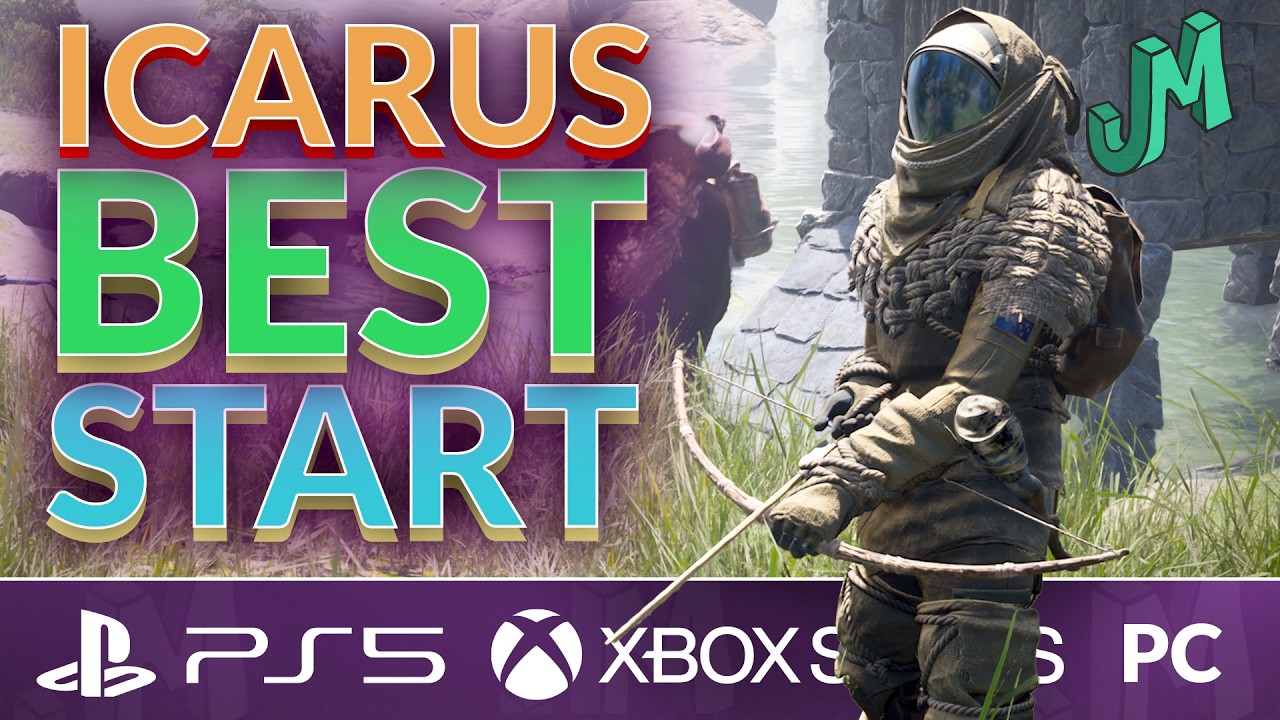 Icarus 🏹 Best Start Guide 🎮 PS5, XBOX & PC