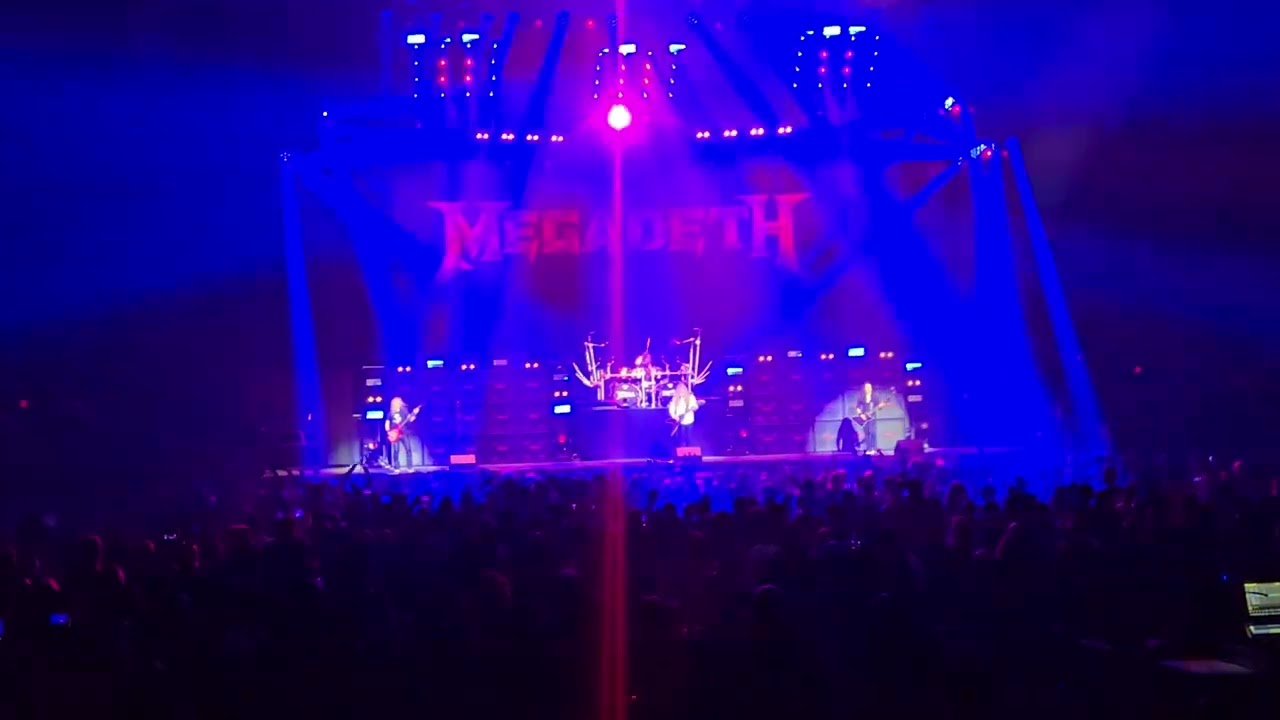Megadeth Holy Wars Punishment Due Live Victoria BC February 15th 2026