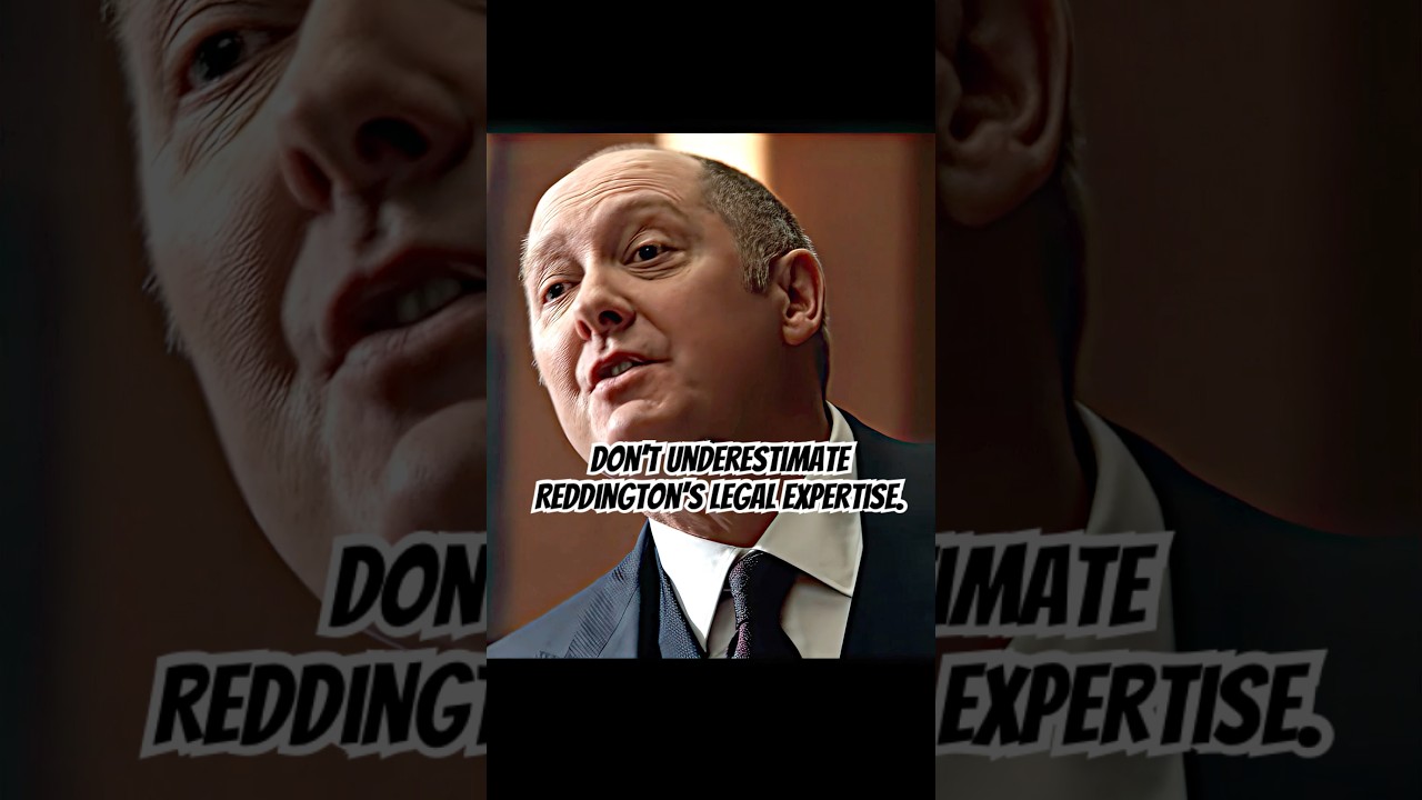 Don&rsquo;t underestimate Reddington&rsquo;s legal expertise. #shortvideo #foryou #theblacklist #series #shorts