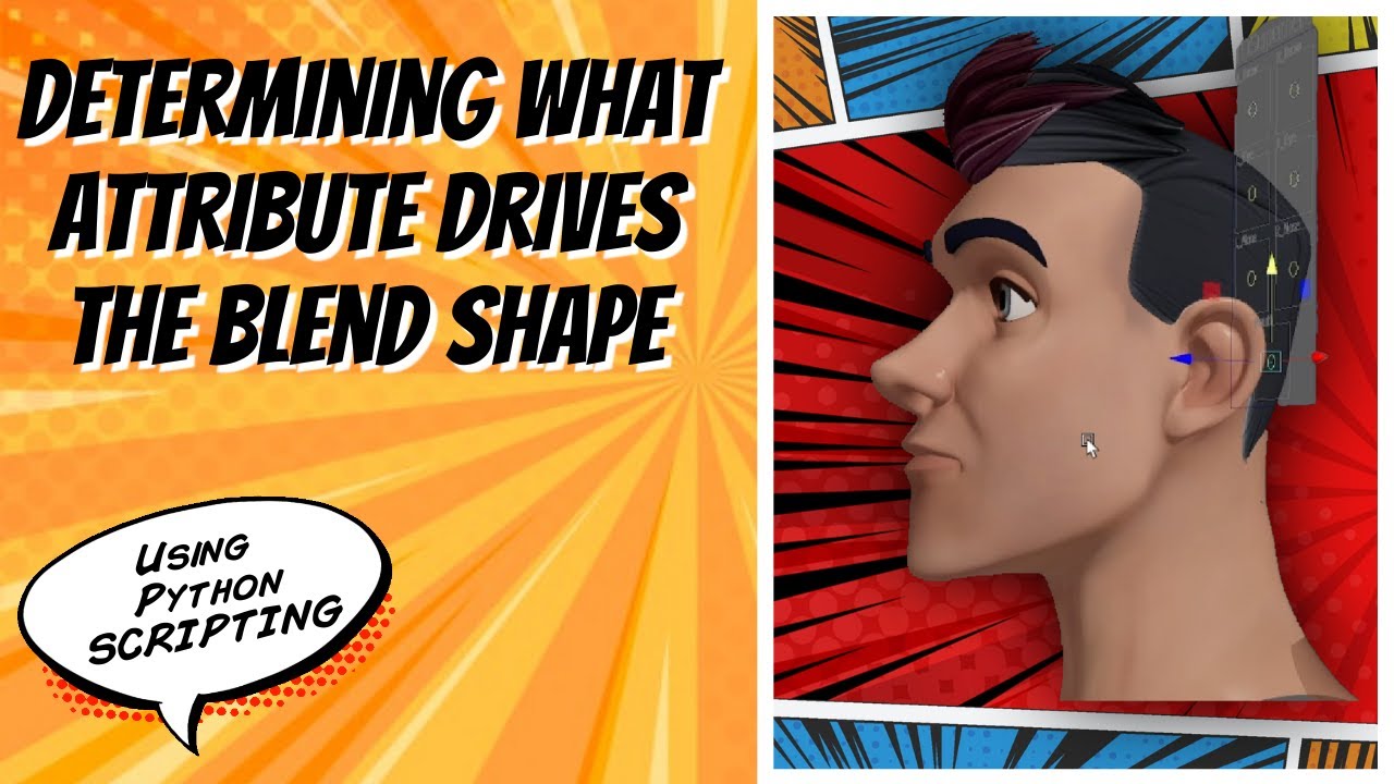 Connecting Blend Shapes to Attributes on other objects | Maya Python Tutorial