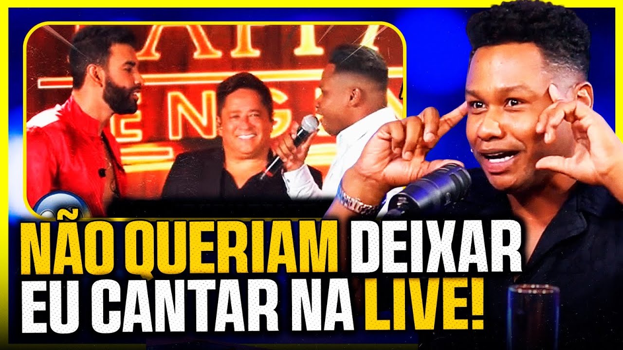 Ele CANTOU na LIVE do GUSTTAVO LIMA e LEONARDO e TUDO MUDOU!