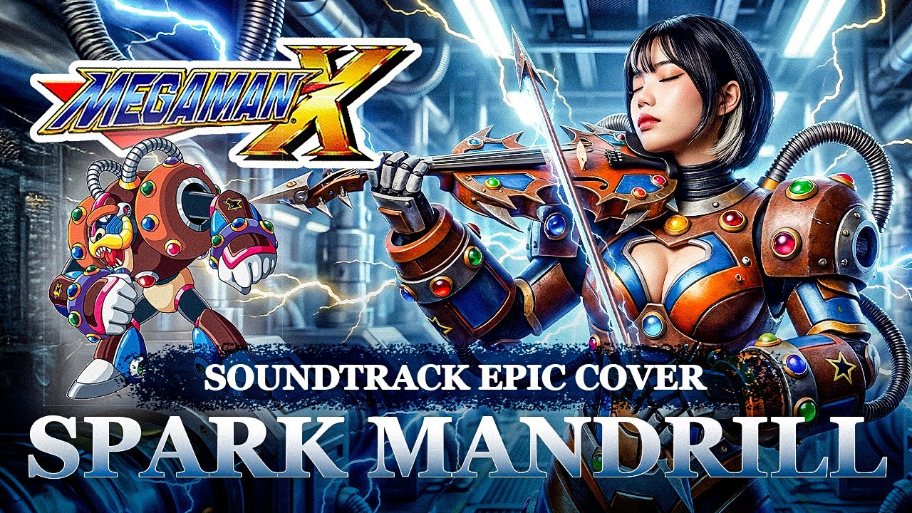 SPARK MANDRILL | Mega Man X (Epic Electric Violin Cover) – SNES OST  ⚡🎮🎻🔥