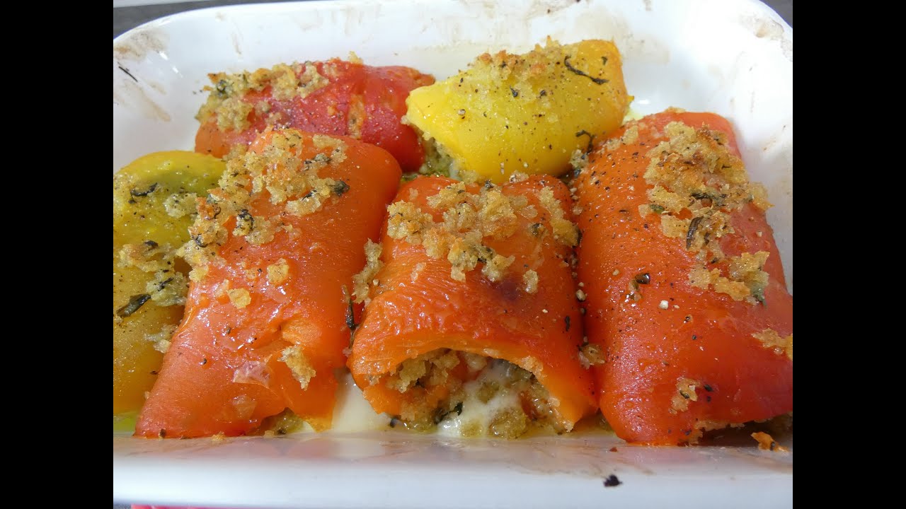 С ужином менее 3 евро для всей семьи 🥰 Involtini Squisiti Di Peperoni