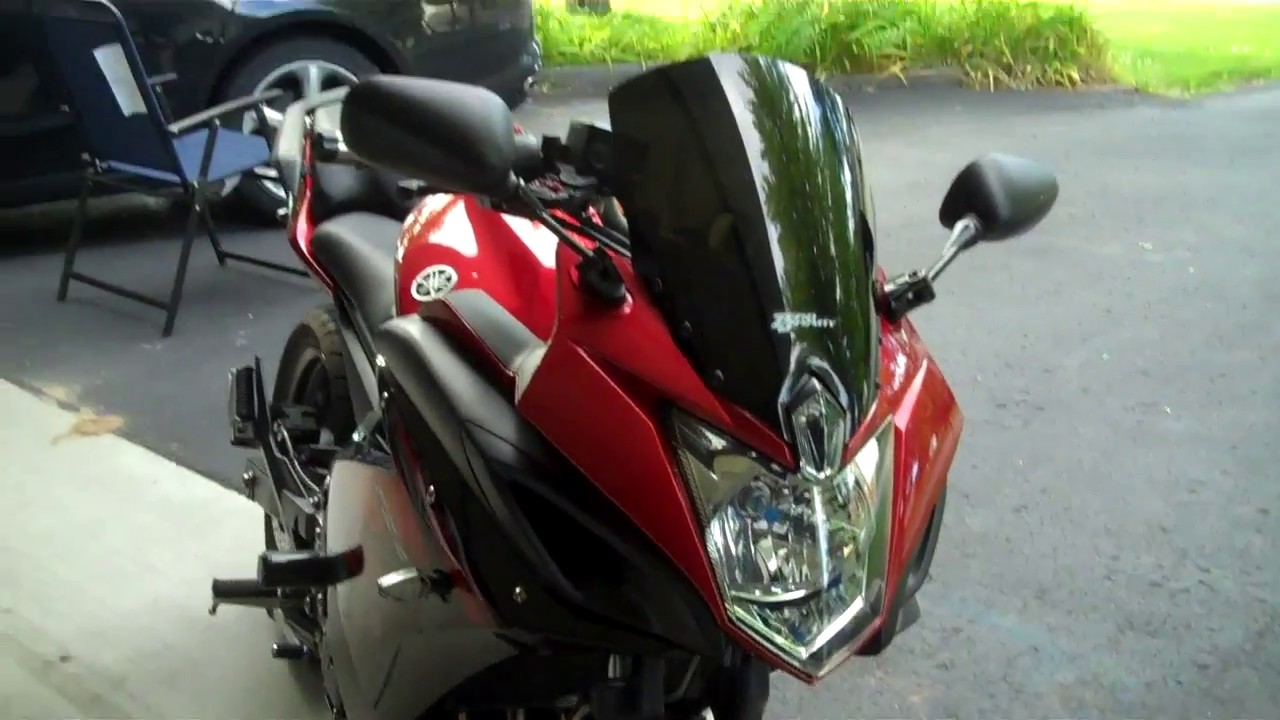 2011 Yamaha FZ6R Full Mod List