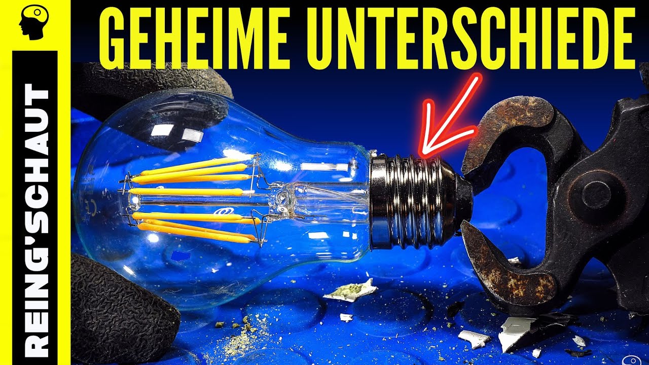 Analysiert und zerlegt: LEDs für Fassungen E27 und GU10