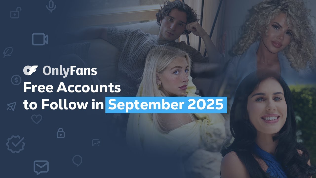 Free OnlyFans Accounts to Follow in September 2025