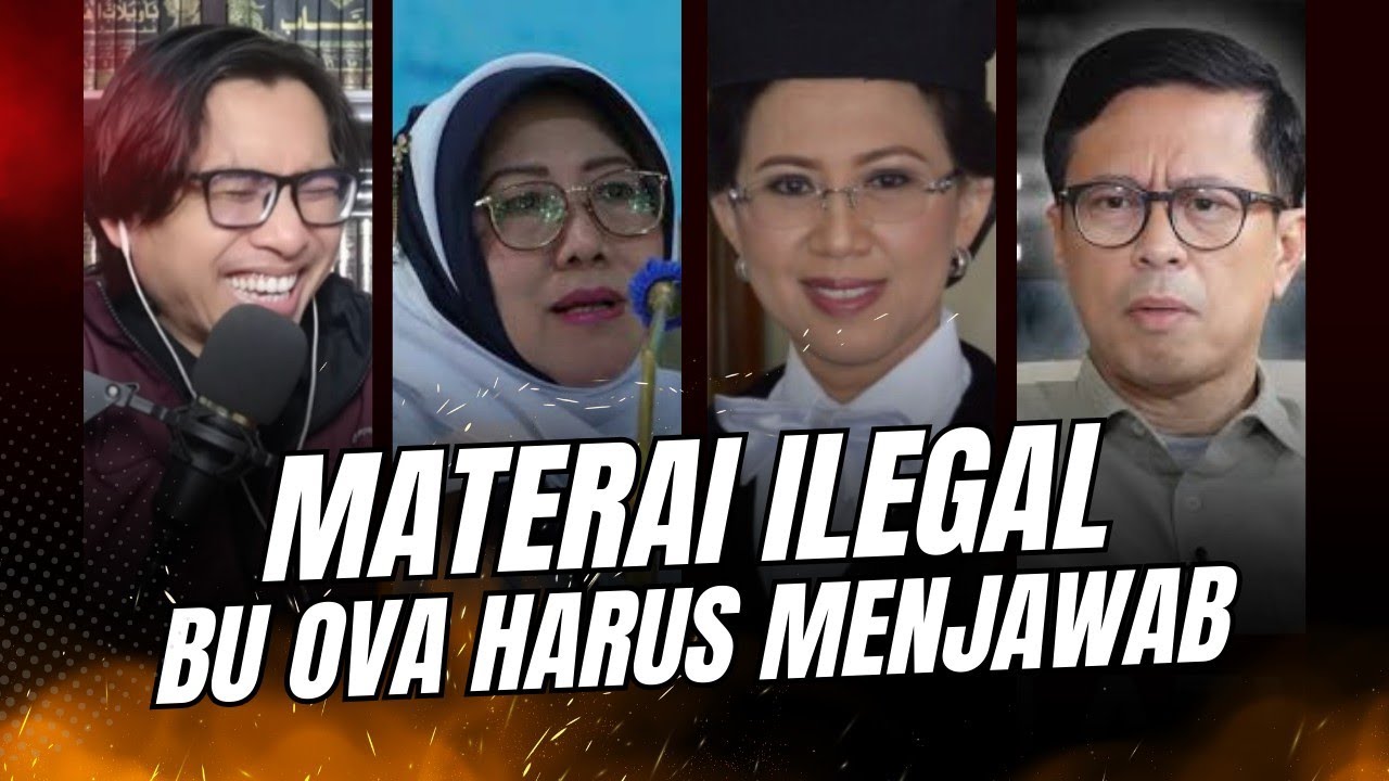 Andi Azwan Panik Menghadapi Prof. Ciek Julyati: UGM Mencetak Materai Palsu?