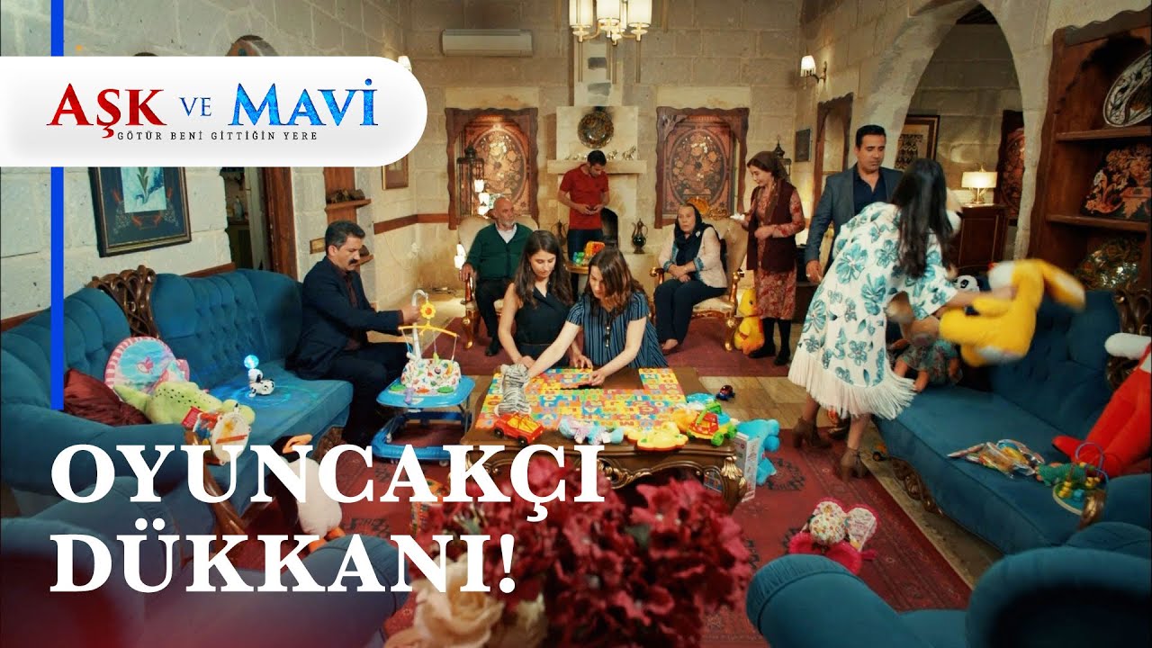 Doğacak bebeklerin oyuncakları ortalığa saçıldı! - Aşk ve Mavi 31. Bölüm