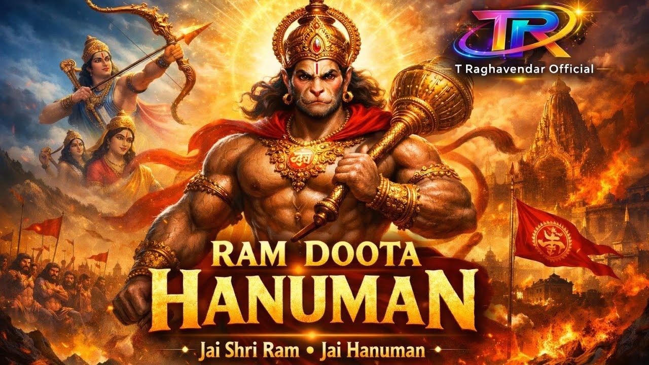 Ram Doota Hanuman 🔥 Powerful Hanuman Bhakti Song | Jai Hanuman | Telugu Devotional Song