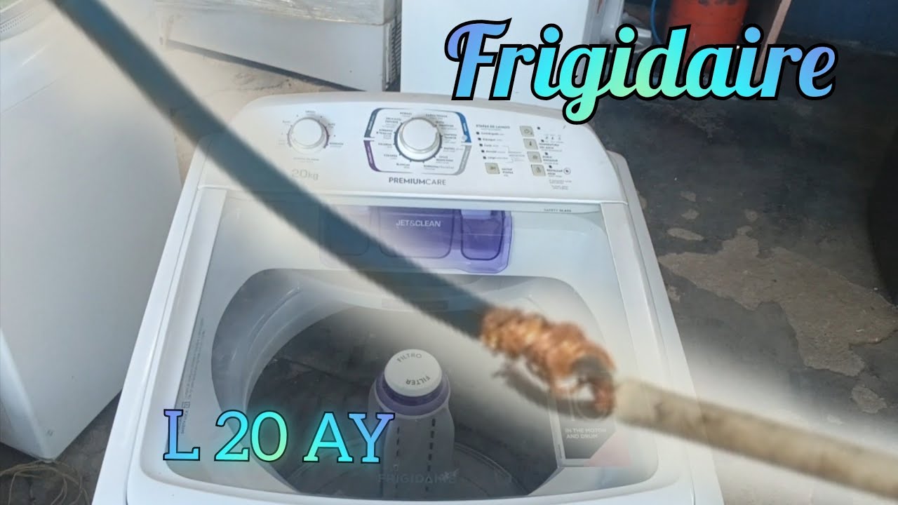 Lavadora FRIGIDAIRE no hace nada solo enciende las luces esto puede ser algo leve, y lo arreglas .