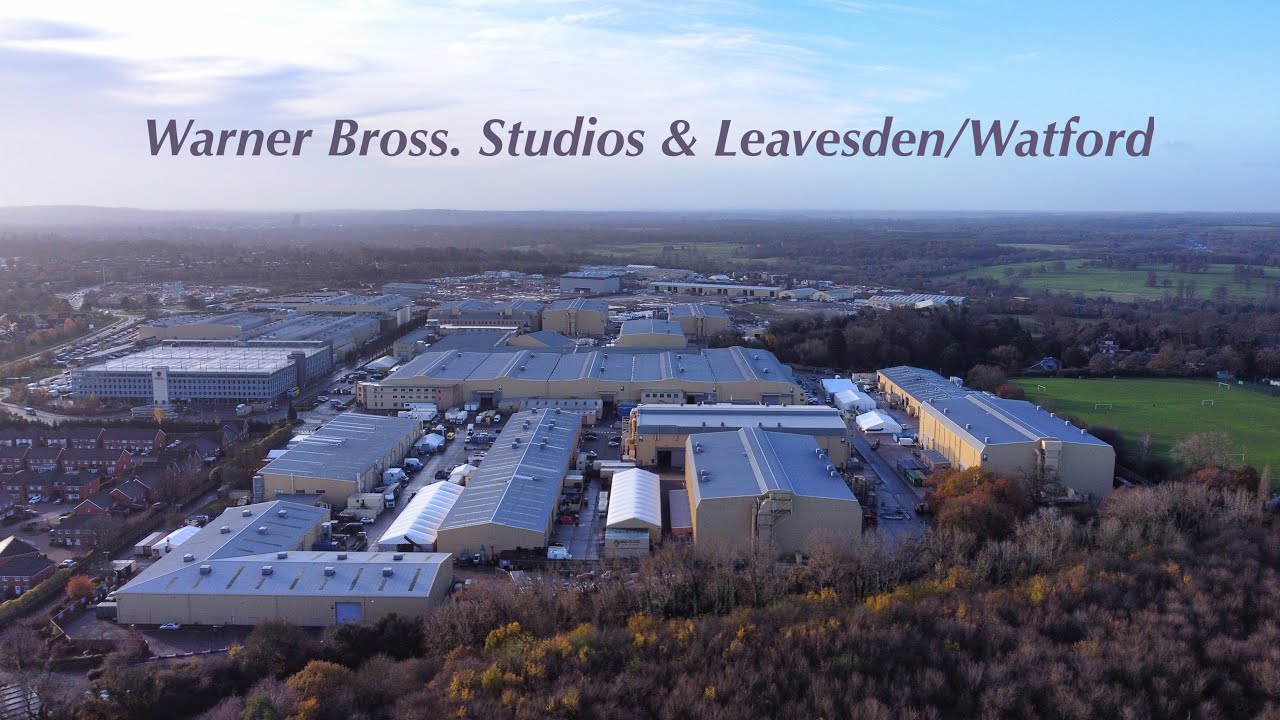 Warner Bross. Studios- Leavesden Country Park From Above ⬆️🛸🚀 #4k #drone #londonattractions #aerial