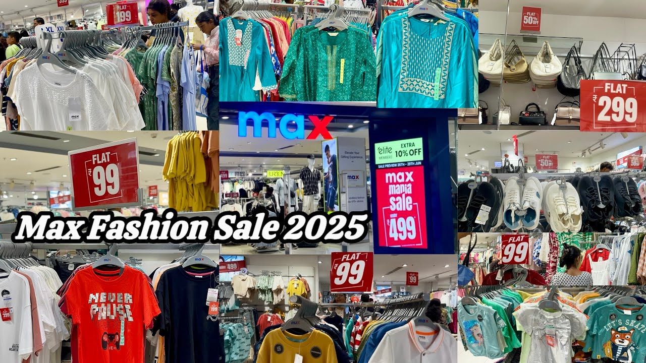 Max Fashion Sale 2025 | Max Mania Sale | Max shopping Mall | Max sale 2025