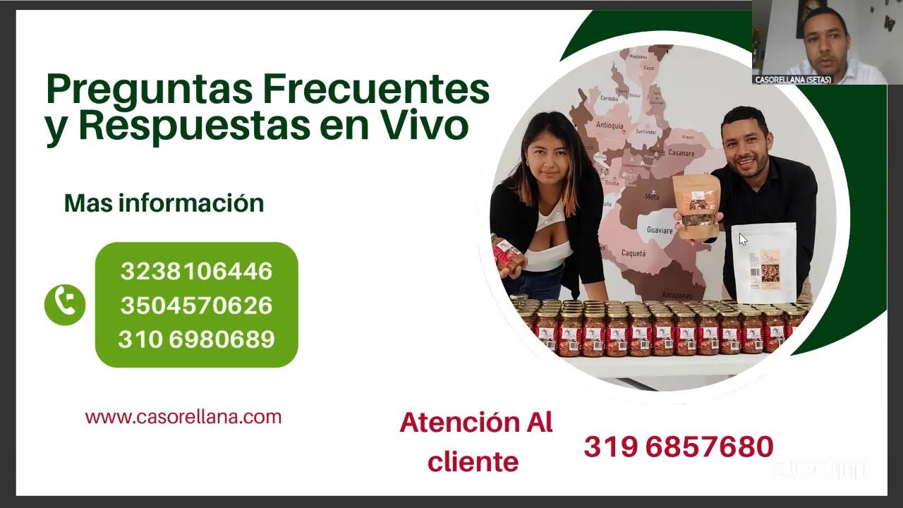Webinar como iniciar un cultivo de setas y llevarlo a que sea rentable
