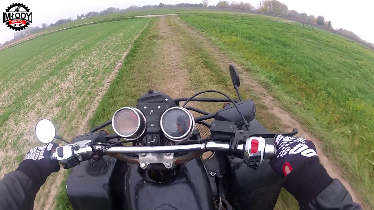 Quadzisz Honda z CHIŃSKIM silnikiem 200cc :D TEST vol 1
