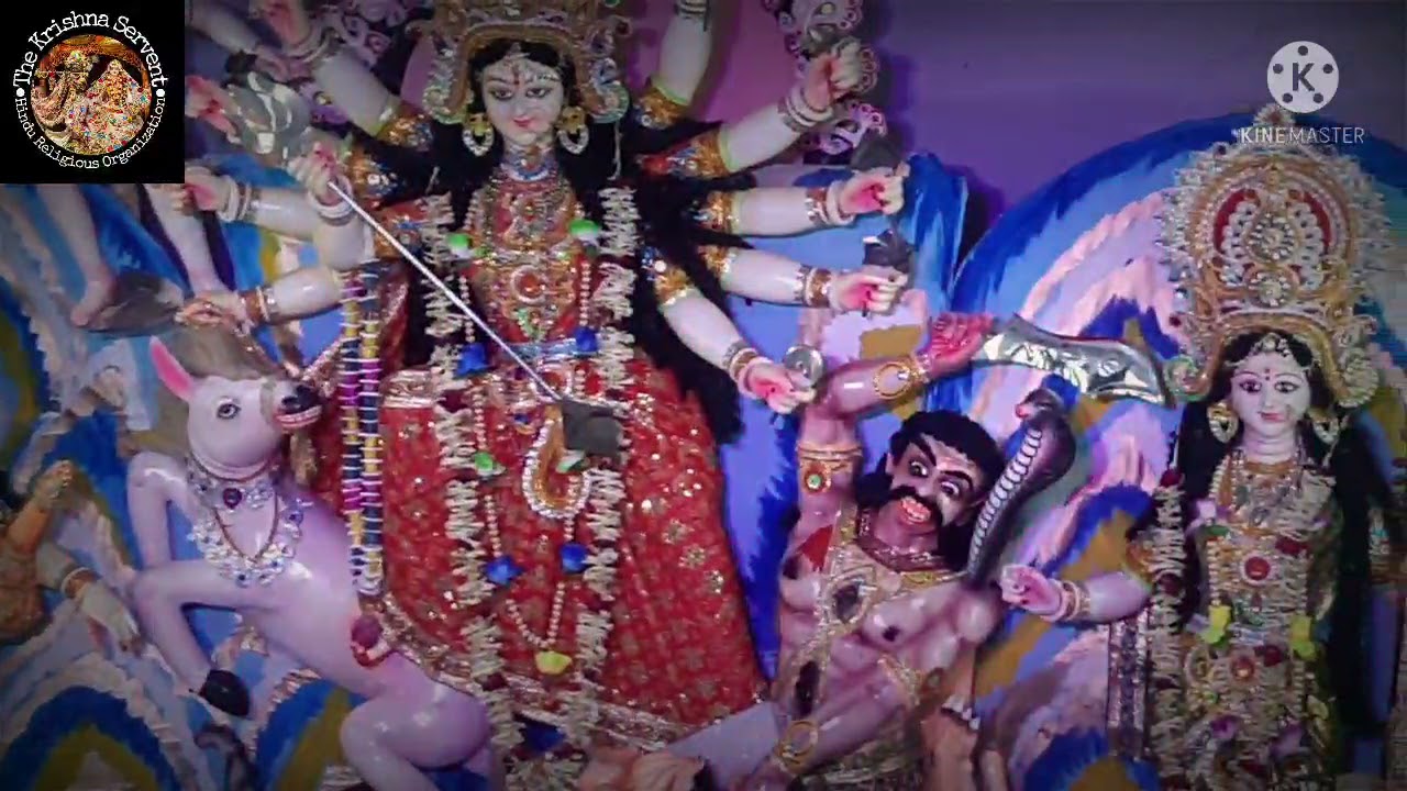 মহাঅষ্টমীতে প্রতিমা দর্শন ২০২১.. সাভার বাজার রোড, ঢাকা..