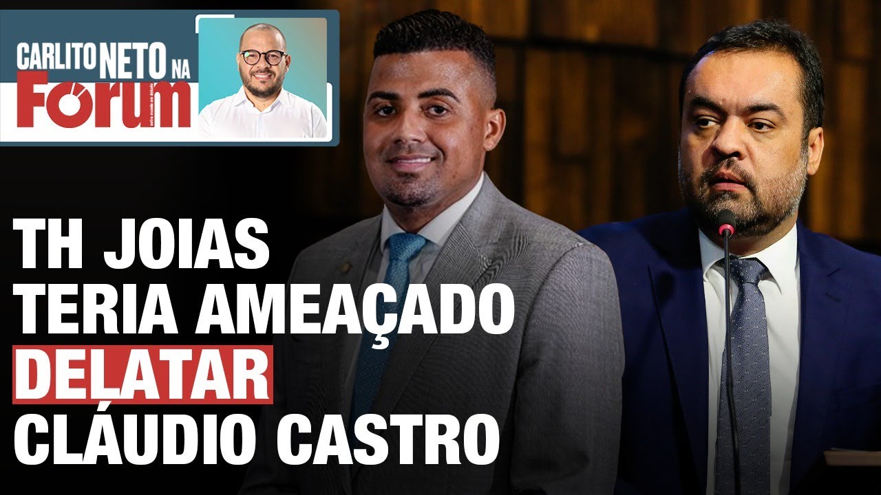 TH JOIAS TERIA AMEAÇADO DELATAR CLÁUDIO CASTRO REVELA EX GOVERNADOR