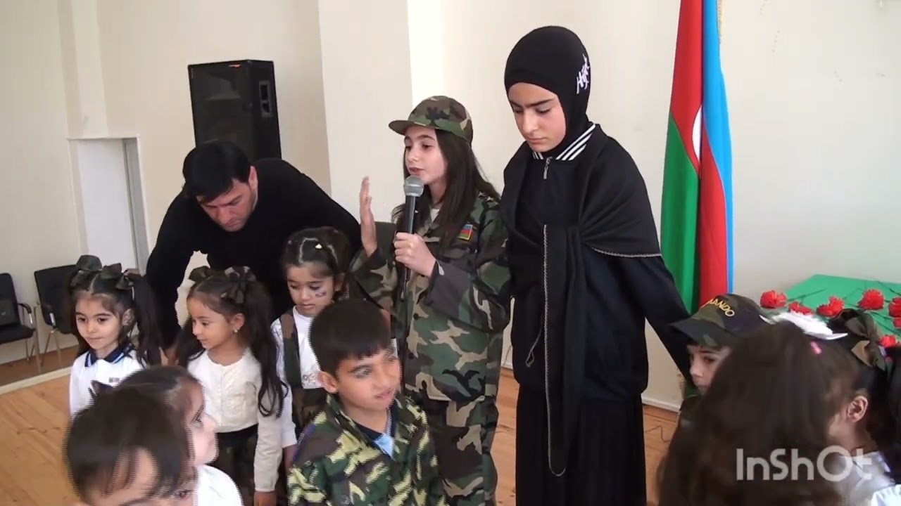 Boradigah 2 saylı məktəbi.Şəhid İnqlab Nağıyev-50 yaş.Şagirdlərin çıxışları.16.04.2024.
