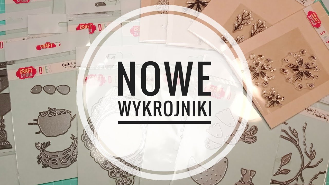 Nowe wykrojniki i stemple od Craft&You Design