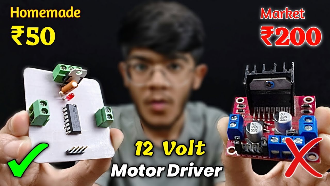 सिर्फ ₹50 में बनाओ Motor Driver Module || How To Make 12 Volt Motor Driver Module