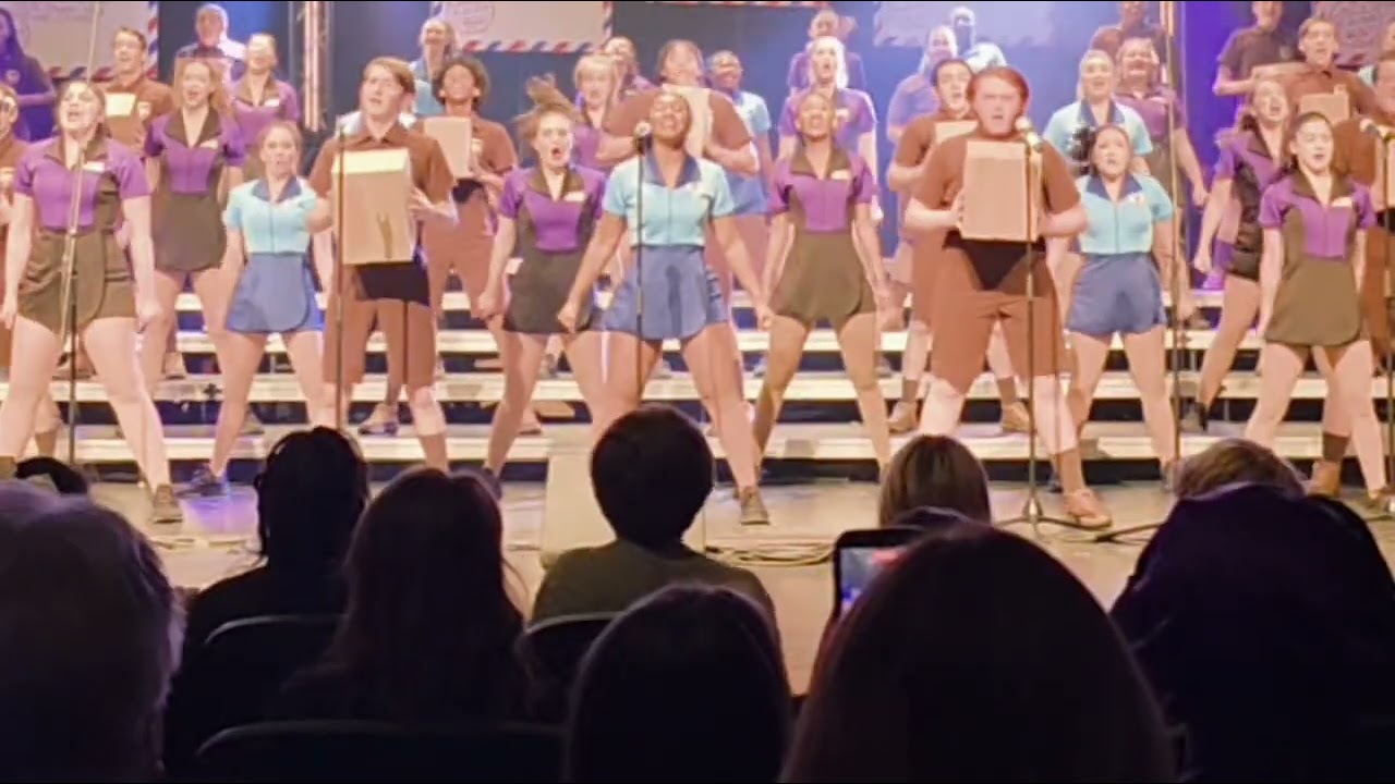 Show Choir Superfan Reaction to UNREAL Performance By Avon Accents!