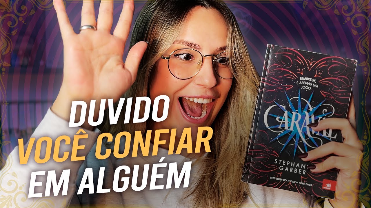 CARAVAL: Lendo a Trilogia Caraval de Stephanie Garber pela Primeira Vez | Vlog de Leitura