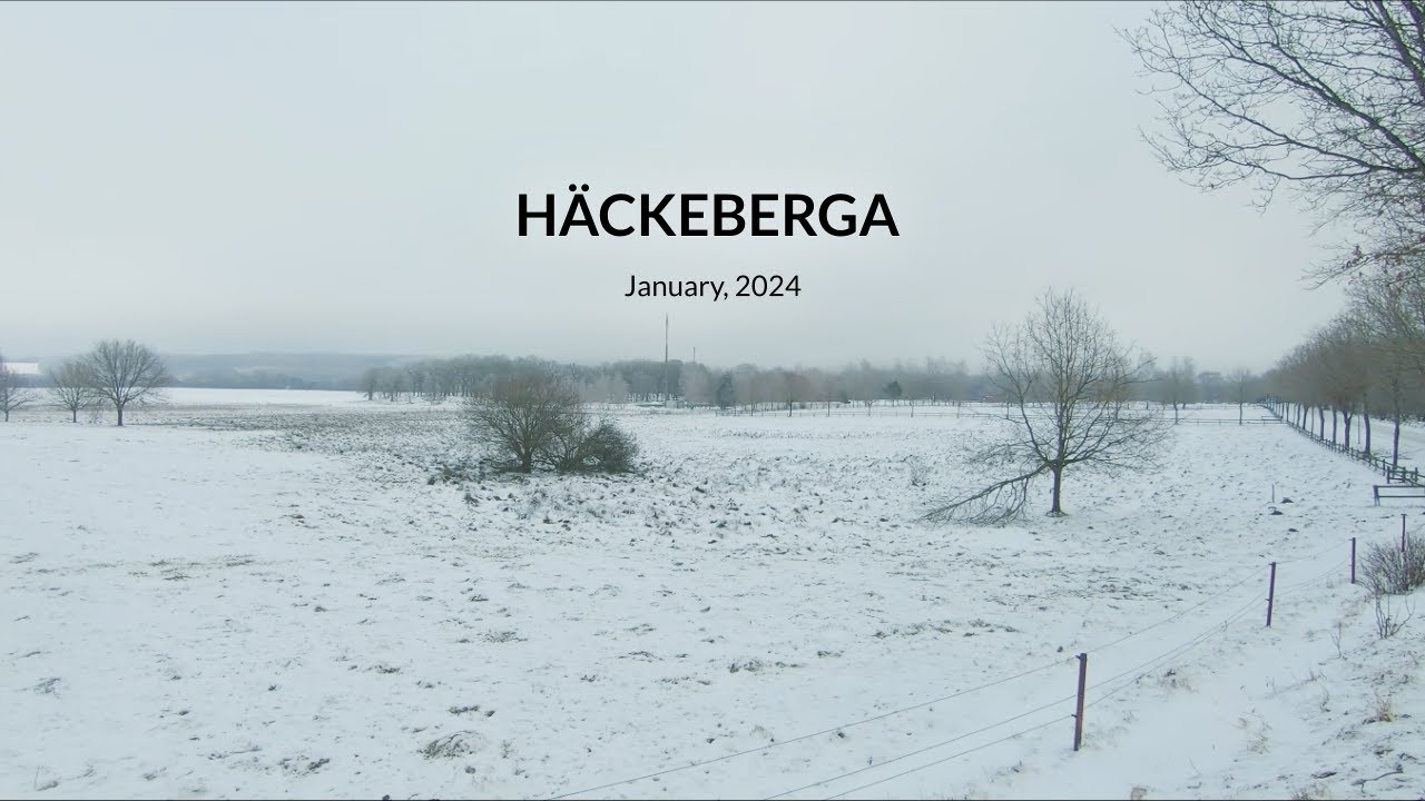 Hiking Sweden EP 16: Overnight in Snowy Häckeberga