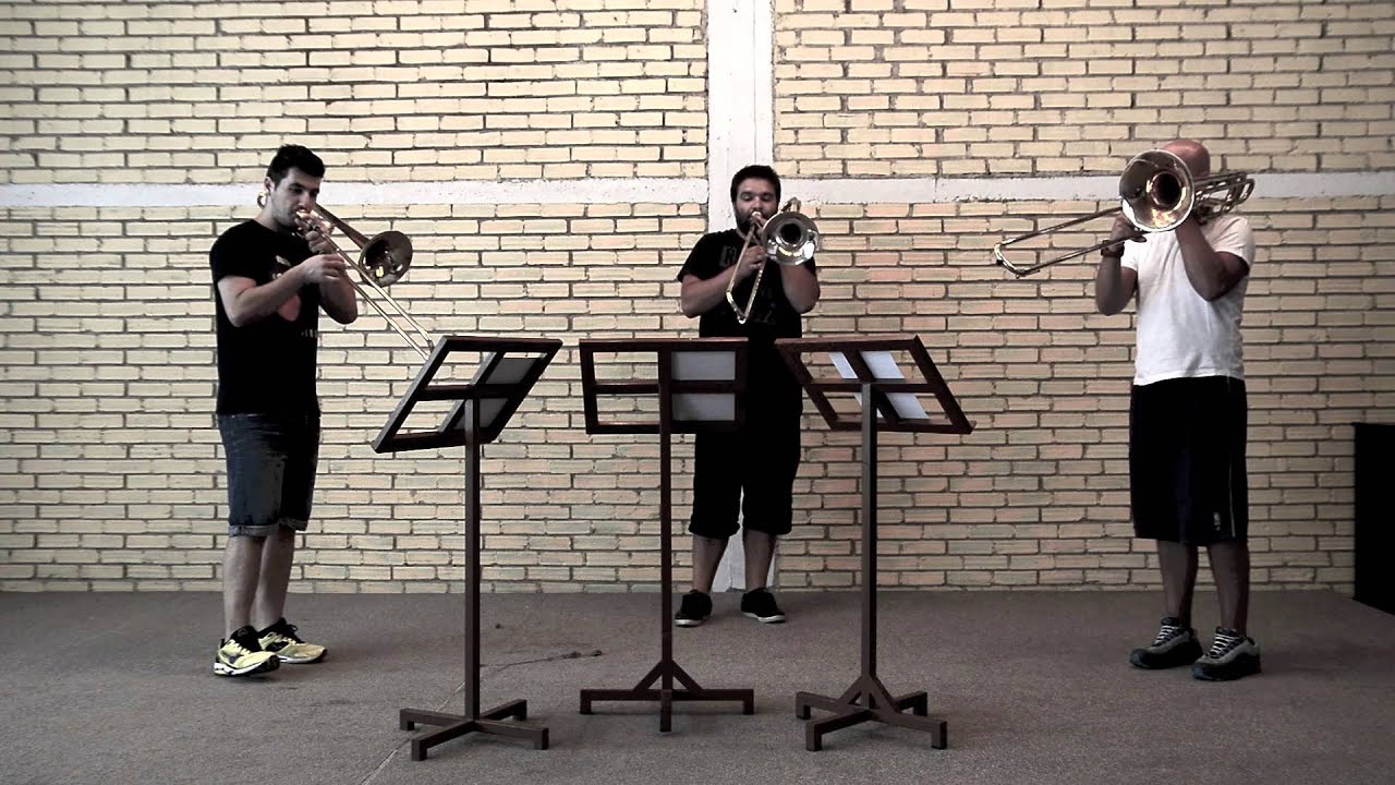 Sonata in A minor by D.Speer - Athens Trombone Trio (Greece)