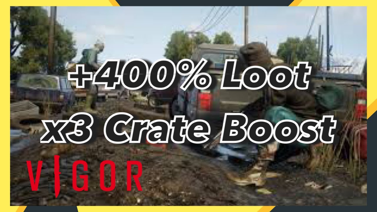 Vigor Gameplay: Boosted the Loot +400%, 3x Better Crate on Batterie Map