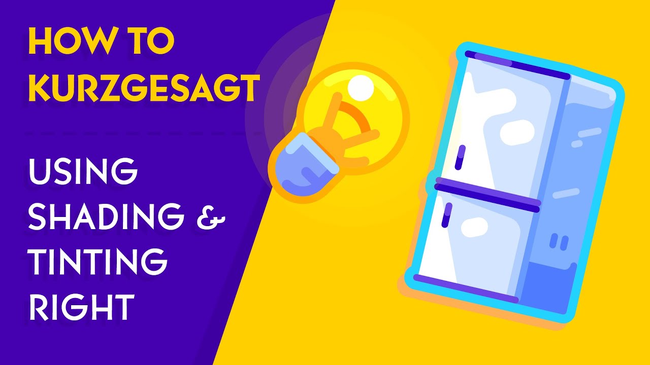 How to Kurzgesagt? (2/3) - Creating Shading & Tinting