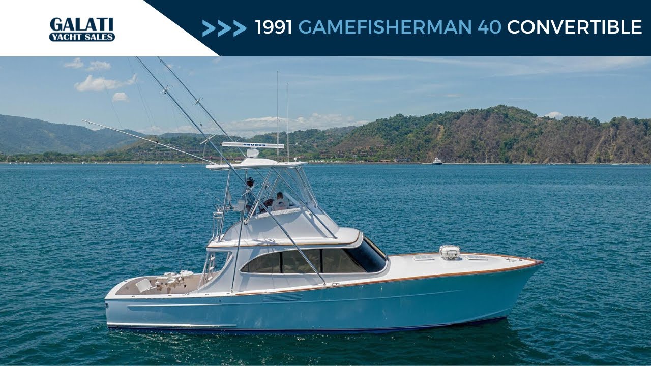 For Sale - 1991 Gamefisherman 40 Convertible 