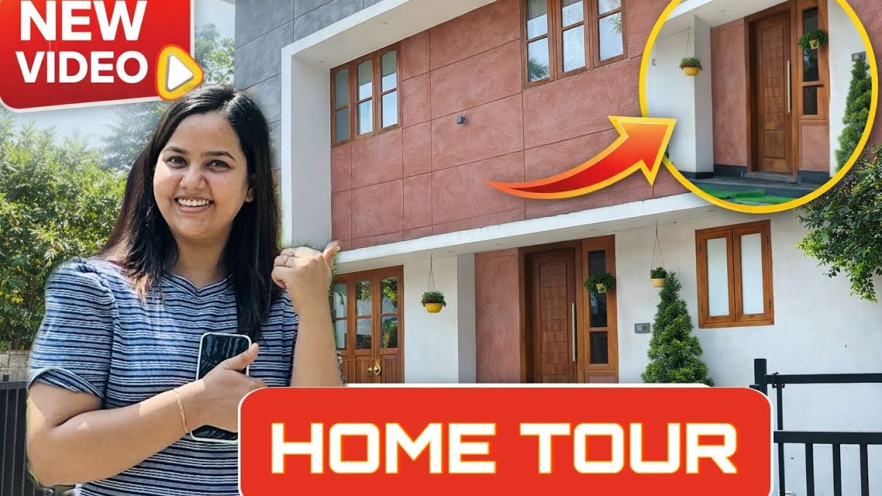 കൊച്ചിയിലെ ഞങ്ങളുടെ വീട് 😍/HOME TOUR!🏡🤗