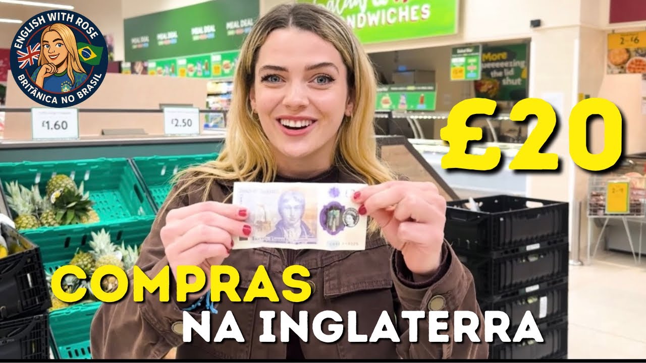 O que eu consegui comprar com 20 libras na Inglaterra 