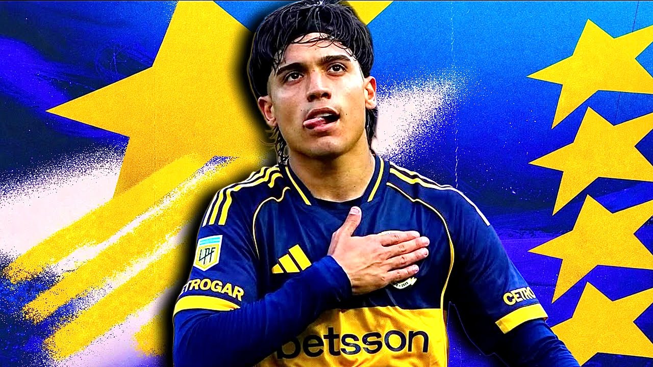 Exequiel Zeballos - Goals & Skills • Boca Juniors 2025