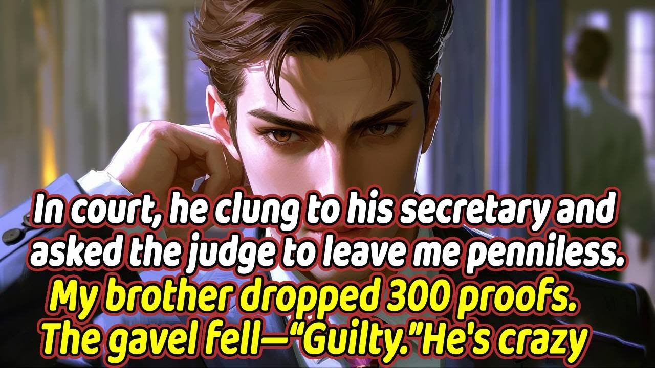 In court, he clung to his secretary and asked the judge to leave me penniless.