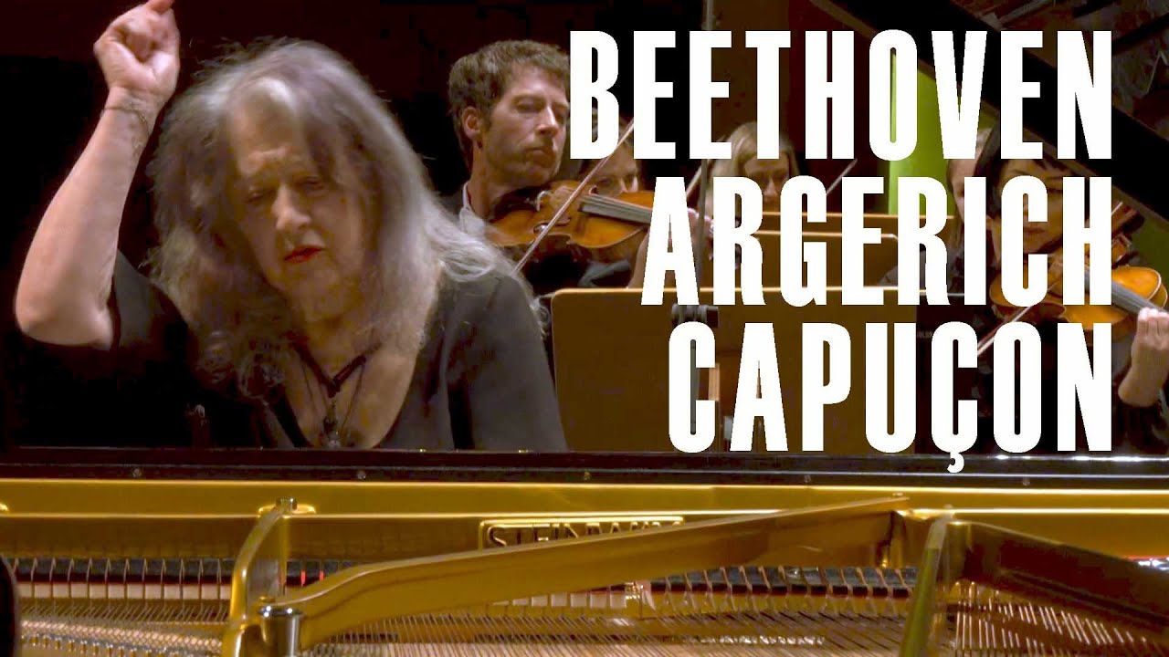 MARTHA ARGERICH plays BEETHOVEN PIANO CONCERTO n&deg;1