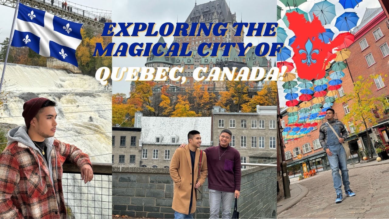 FILIPINO EXPLORING QUEBEC CITY (CANADA'S OWN EUROPEAN CITY) #rupertparasvlogs