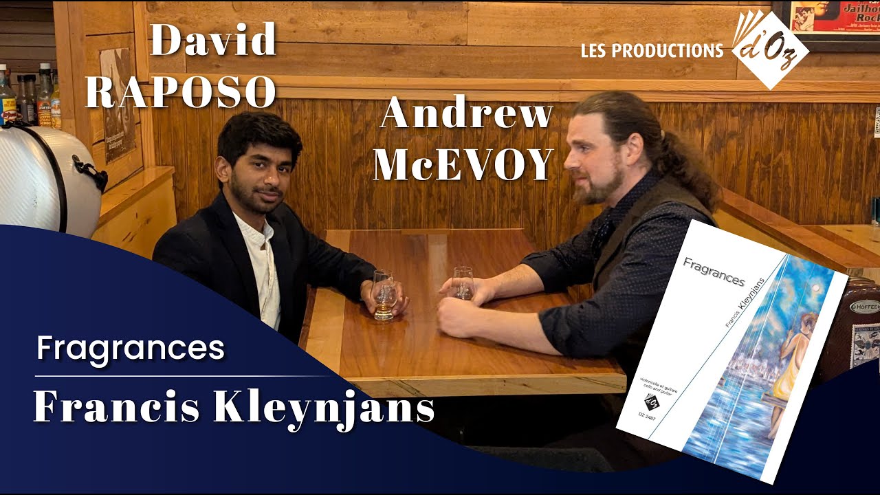 Raposo-McEvoy Duo Plays Fragrances by Francis Kleynjans