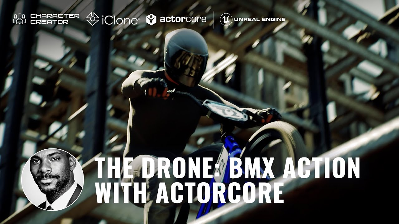 BMX Action with ActorCore Motion Capture | Dom Fred&rsquo;s The Drone