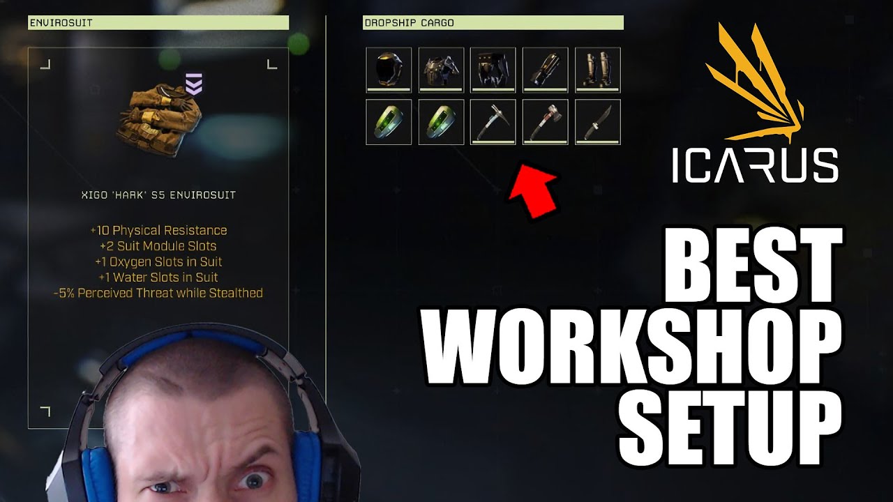 Icarus: Best workshop setup