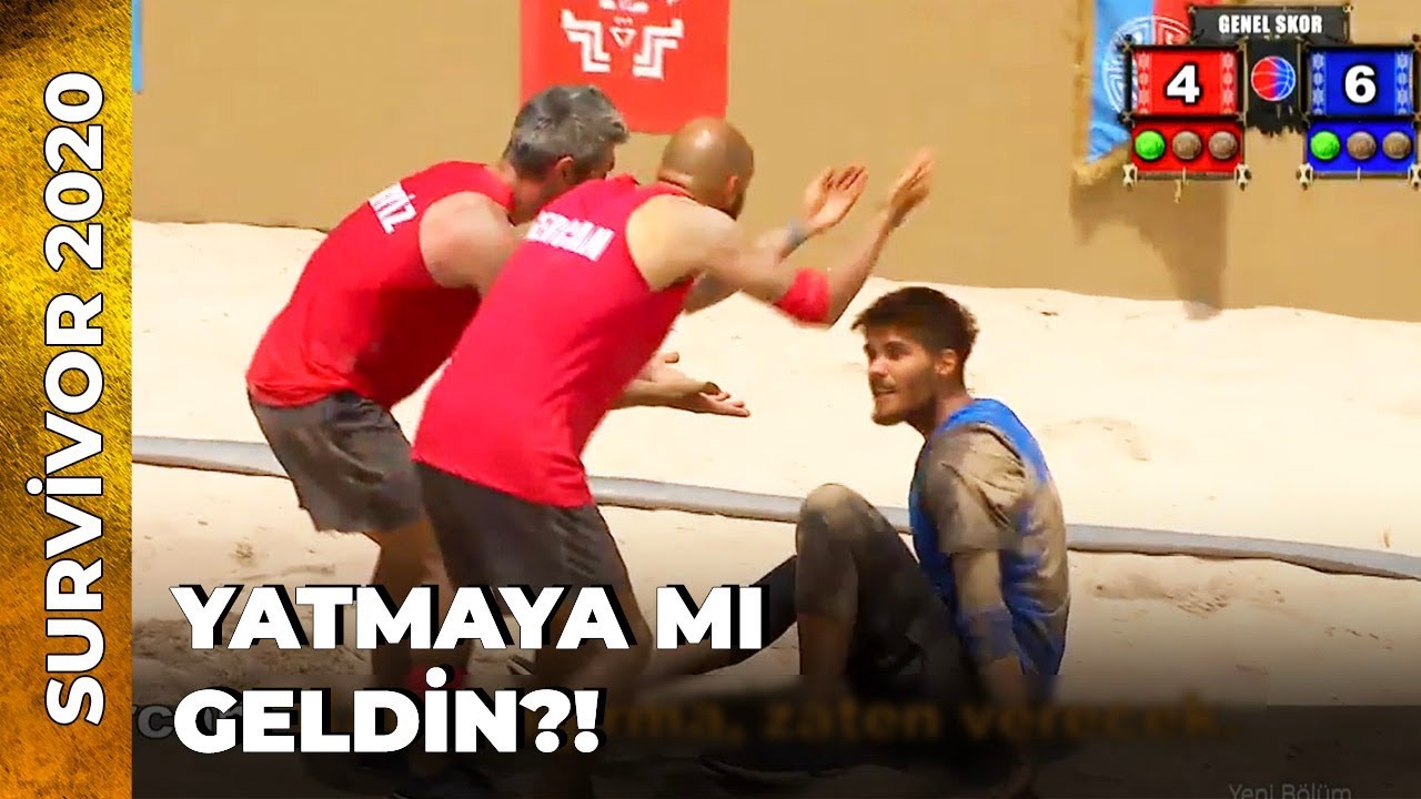 Sercan, Barış'ın Üzerine Yürüdü! | Survivor Ünlüler Gönüllüler