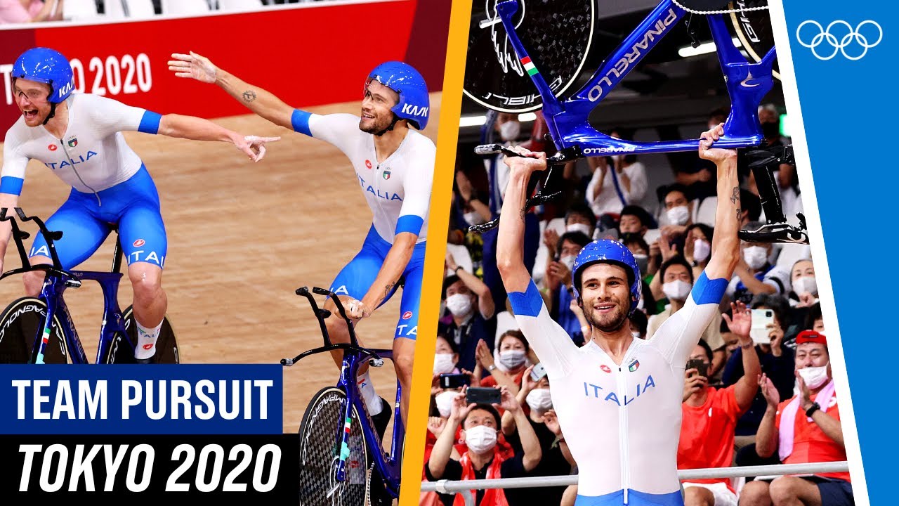 Italy set WORLD RECORD! ⏱ | FULL Men's Team Pursuit | Tokyo 2020